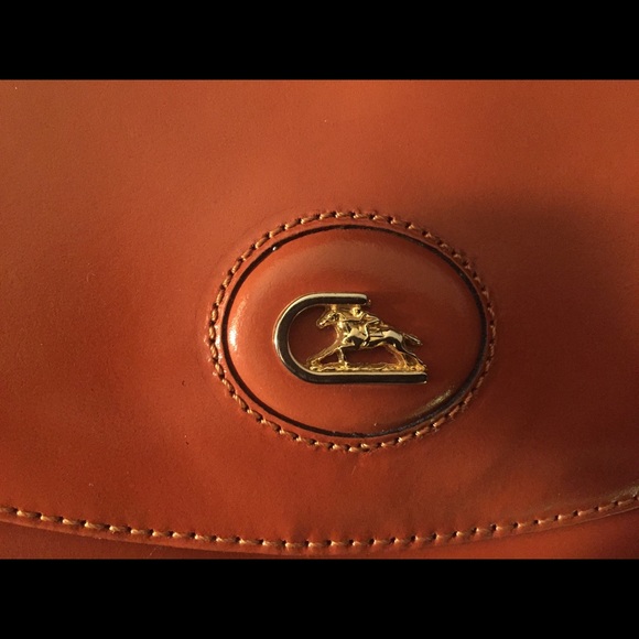 VNTG CRISTIAN RARE ITALIAN Leather Crossbody NWOT - Picture 2 of 8